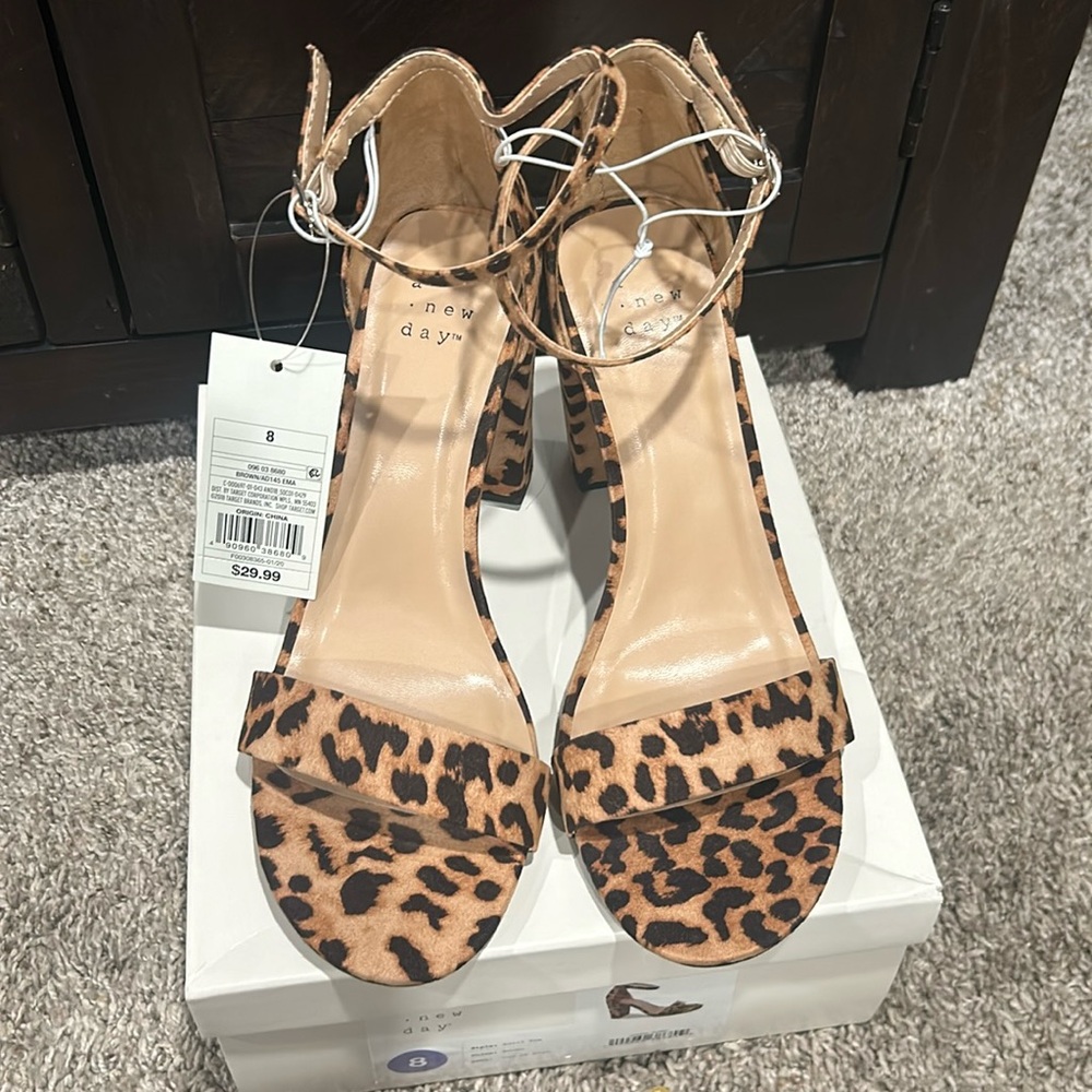 a new day Leopard Print Heels